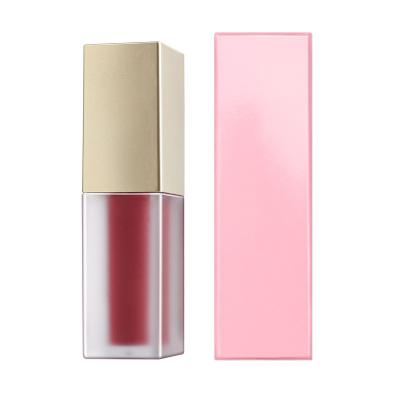 China Hot Selling Cosmetic Waterproof Moisturizing Vegan Waterproof Long Lasting High Quality Velvet Matte Liquid Lipstick Free Sample for sale