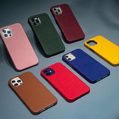 China Fanshion Simple Hot Sale New Fashion Casual Leather Phone Case For iPhone 13 Pro Max for sale