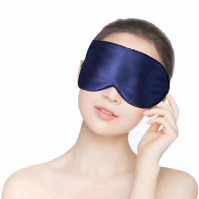 China Anti-Wrinkle 100% Silk Satin Eye Sleep Mask for sale