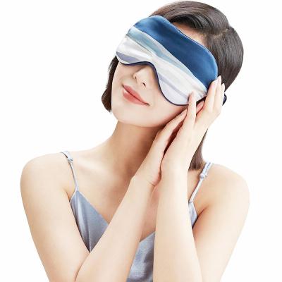 China silk sleep parride printed eye mask for sale