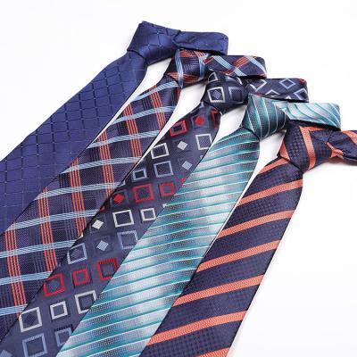 China 100% SILK Classic Mens Woven Tie for sale