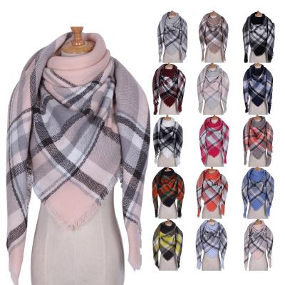 China European design triangle large polyester fashion shawl for sale