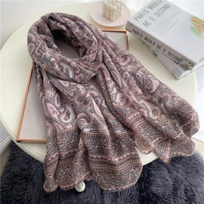 China Polyester wool like the large polyester scarf for sale