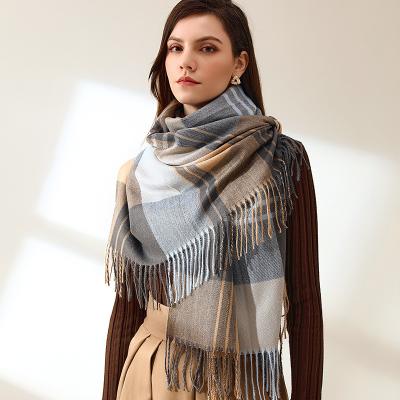 China Imitated Cashmere 70x180cm Print Custom Cashmere Like Scarf for sale