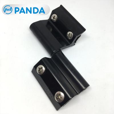 China Windows Casement and Doors Accessories Dangle Doors Window Hinges Aluminum Casement Window Door Black Flag Aluminum Hinge for sale