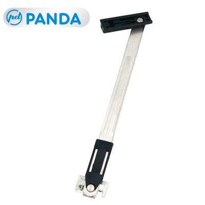 China Casement Windows and Doors Square 304 SS Groove Limit Position Friction Stay Accessories High Quality Window Stay Friction Hinge Arms for sale