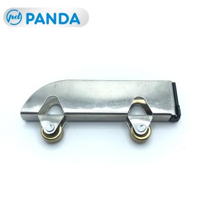 China Sliding Windows and Doors Accessories Good Selling Sliding Window Roller Wheel Aluminum Windows Doors Double Wheel Roller Wheel for sale