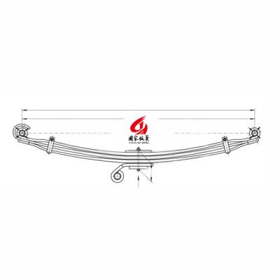 China Auto Suspension System Heavy Duty Truck Parts OE H5F Korea Leaf Spring Suspension Assy for sale