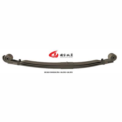 China Auto Suspension System MAN Truck Leaf Spring Assembly OEM 81434026292 for sale