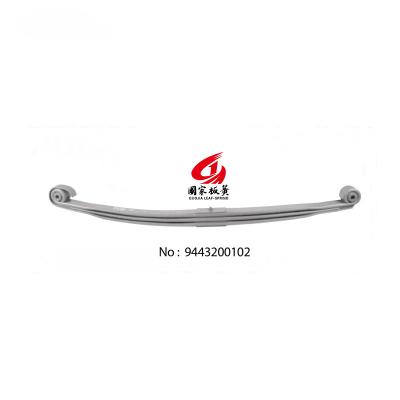 China 9443200102 Auto Suspension Europe Heavy Duty Truck Parts Front System Leaf Spring Boarding And Handling For Mercedes - Benz Actros, Atego 3 or 4 Leaves for sale