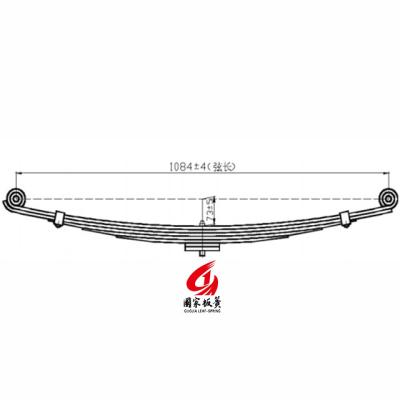 China Auto Suspension System Heavy Truck Parts Japanese Hino Leaf Spring Suspension Assy for sale