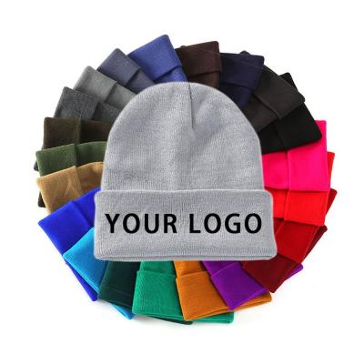 China Common Man's Winter Customized Beanie Hats Custom Men's Beanie With Custom Logo For Unisex Knitted Designer Beanie for sale