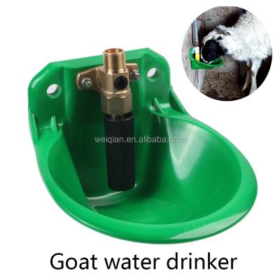 China Sheep watering plastic cattle water bowls, pig drinking bowl, sheep/goat/cattle iron drinking water bowl for animal drinker for sale