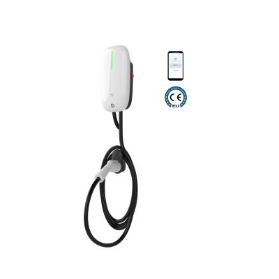 China WiFi Control Home EV Charger Cuts 30% Energy Waste with 7kW Compact Design 32Amp for sale