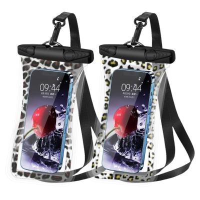 China Wholesale Waterproof Customized 100% Waterproof Phone Pouch Mobile Phone Floating Bags For Travel Swimming Surfing for sale