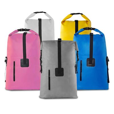 China Outdoor Accessories Wholesale Custom Waterproof Foldable Outdoor Sports Roller Office Dry Bag Backpack Beach Bag for sale