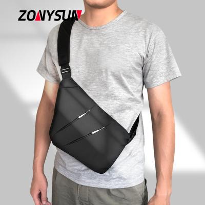 China Mini Unisex Designer Oxford OEM Shoulder Body Bag Single Cross Body Bag Custom Cell Phone Print Cross - Body Messenger Bag for sale