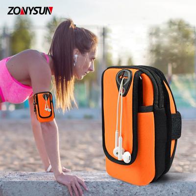 China Modern High Quality Waterproof Neoprene Armband Mobile Phone Sport Arm Bag For Travel Running for sale