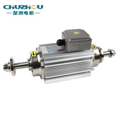 China Aluminum Cutting 220/380V Air Cooling 220/380V CNC Lathe Router Three Phase Three Phase Spindle Milling Motor With Double Head Saw for sale