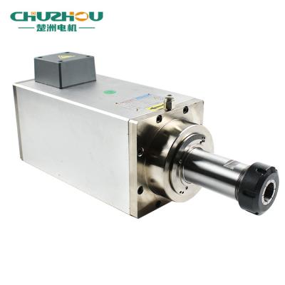 China Aluminum Drill Milling Metal Spindle 3000rpm Air Cooling 220v 380v CNC Router Spindle High Speed ​​Grinding Motor for sale