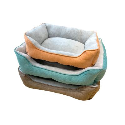 China Cheap Washable Soft Comfortable Pet Beds Travel Pet Beds Luxury High Pet Bed for sale