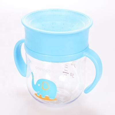 China 2021 360 BPA Free New Product Hot Selling Customizable Baby Tritan Magic Mugs for sale