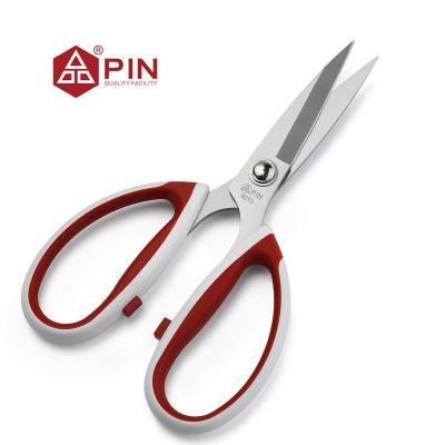 China Durable Cheap Strong Office Stainless Steel Shears Industrial Scissors for sale