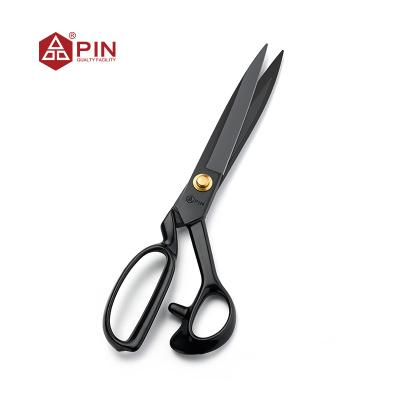 China 65Mn FACTORY EXPORT WHOLESALE Large Size Tesoura Antirust Clothing Working Scissors PIN-12 for sale