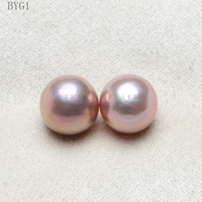 China Natural Edison Pearl Freshwater Pearl Dazzle Pearl Color Loose DIY Earrings Beads for sale