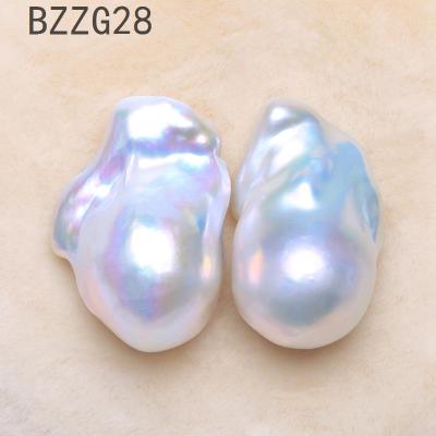 China Diy High Quality Chinese Freshwater Baroque Loose Irregular Jewelry Diy Freshwater Pearl Pearl Earring Production Dangling Pairs for sale