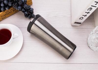 China Classic Double Wall Suction Travel Mug Vacuum Insulated Unspillable Coffee Cup for sale