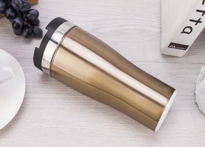 China The Travel Mug That Won't Fall with Double Wall Vacuum Insulation for sale