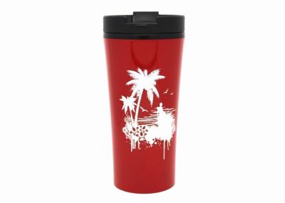 China Tall / Slim No Spill Plastic Travel Mugs BPA Free For Cool / Hot Water for sale