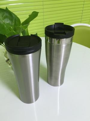 China Double Wall Leak Proof Thermal Travel Mug , Mighty Mug Desk Mug 470ml Capacity for sale