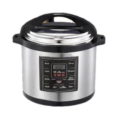 China Longbank LB-210 12L Aluminum Indoor Electric Pressure Cooker Smart Commercial Multifunctional Stainless Steel Smart Power for sale