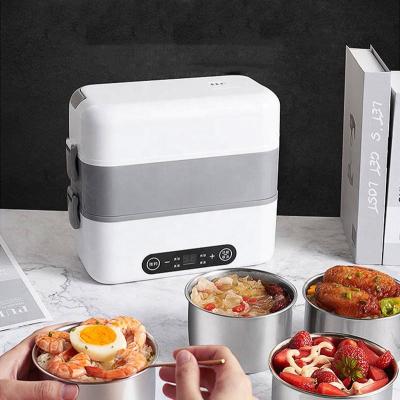 China Household Longbank LB-628 Digital Display Electric Bowl Food Warmer with Portable Design Electric Bowls for sale