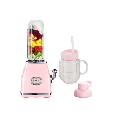 China Commercial Electric Glass Portable Rechargeable Hotel Baby Food Processor Smoothie Protein Stick Blenders and Juicers Machine for sale