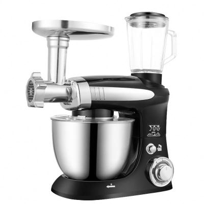 China 4L Beater Ejector Button 5 in 1 Multifunctional 6 Speed ​​Kitchen Food Mixer Cream Egg Beater Cake Mixer Bread Stand Mixer Maker for sale