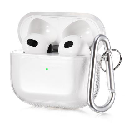 China For Airpod 3 Clear Transparent Soft Skin Case TPU Cover Device For Apple Airpod 3 for sale