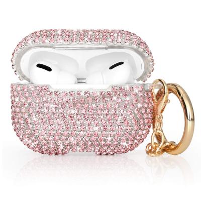 China For Girls Luxury Beautiful Bling Diamond Rhinestone Case Accessory For Handmade Shining Airpod 3 Women's Airpod 3 for sale