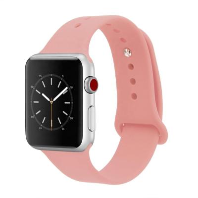 China Sports Women Rubber Men Watch Bands For iwatch 38mm 42mm Strap For Apple Watch Band Silicone for sale