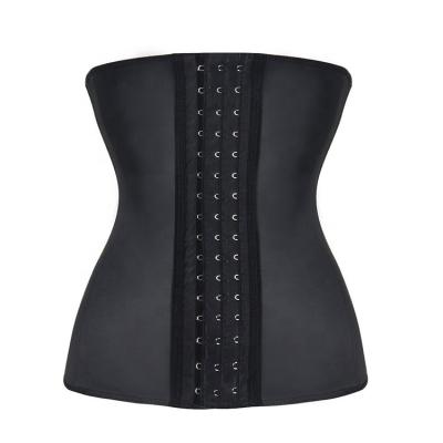 China Breathable Wholesale Women Plus Size Waist Training Corsets 9 Latex Steel Boned Waist Trainer for sale