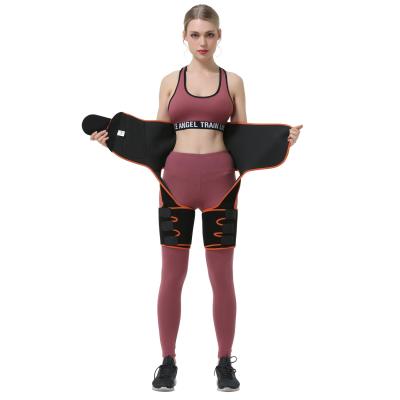 China Hot Antibacterial Thigh Shaper Booty Sculptor Control Tummy Compression Neoprene Waist Trainer for sale