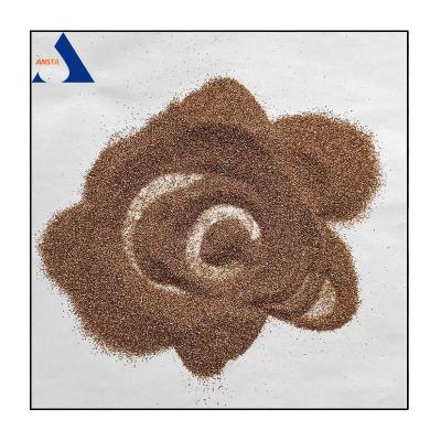 China Asbestos-Free Golden 20-40mesh Expanded Vermiculite for Brake Pads for sale