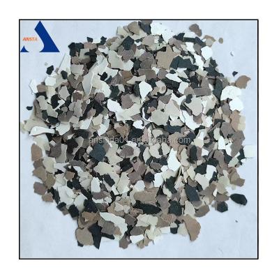 China Vinyl Flake Chips for Garage Floor Color Flakes Chips for epoxy floor for sale