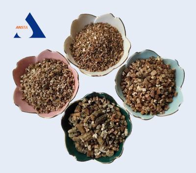 China Golden Expanded Vermiculite for Horticulture 1-3mm/2-4mm/3-6mm Competitive Prices for sale