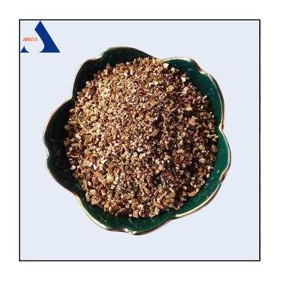 China 1-3mm Vermiculite for Fireproof Coating Expanded Vermiculite for Seedlings Mesh 40-60 for sale