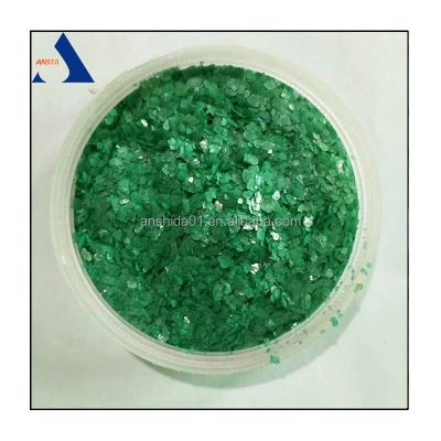 China Muscovite Color Mica Flakes Eco-Friendly Flake Mica Epoxy customized for sale