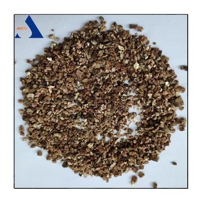 China Golden Expanded Vermiculite for Horticulture/Agriculture 1-3mm/2-4mm/3-6mm/4-8mm for sale