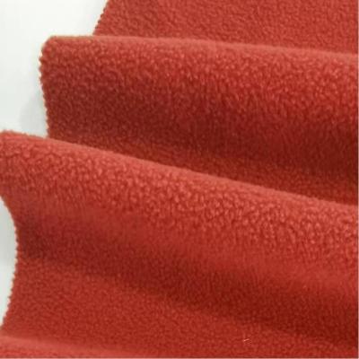 China High Quality Hot Selling Fabric Cheap Knitted 100% Polyester Fleece P/D Fabric Tear-Resistant For Coats for sale